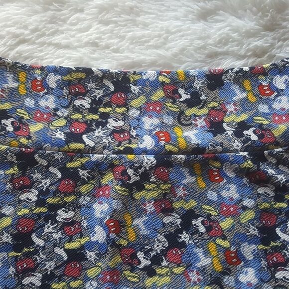 LulaRoe Disney Mickey Mouse Skirt New with tags Size XL - Picture 2 of 6